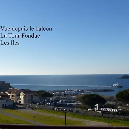 Apartmán De Charme Avec Vue Epoustouflante Hyères